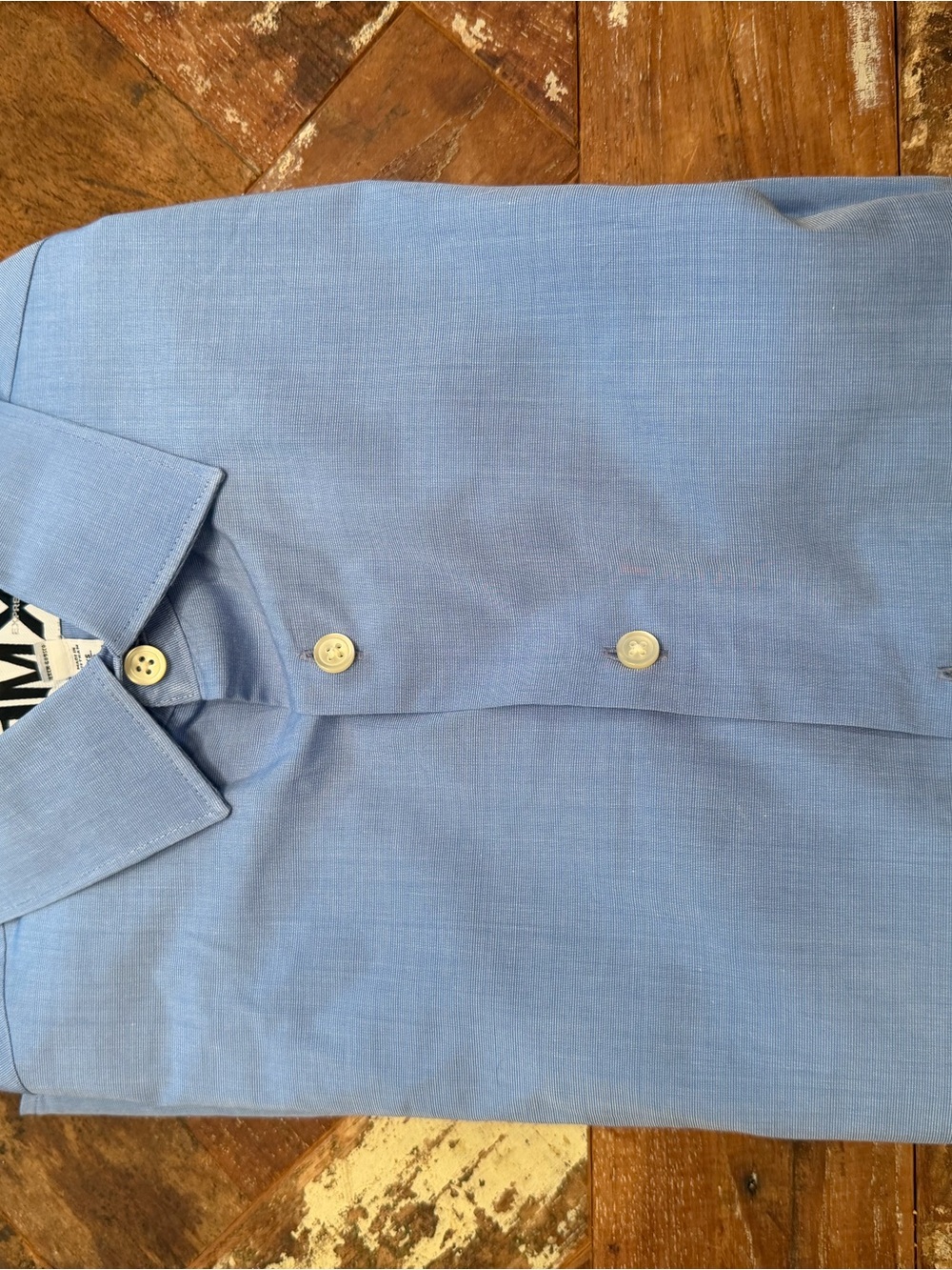 Express Men's Sky Blue Dress Shirt
